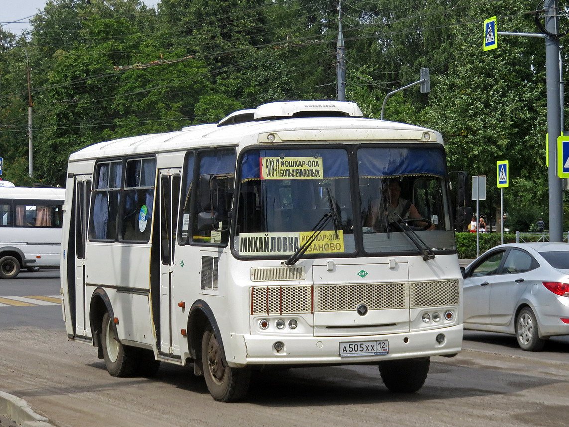 Марий Эл, ВСА3033 (ПАЗ-32054) № А 505 ХХ 12