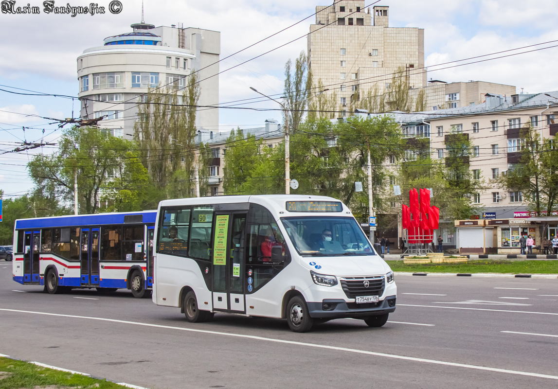 Воронежская область, ГАЗ-A68R52 City № Т 754 ВУ 136