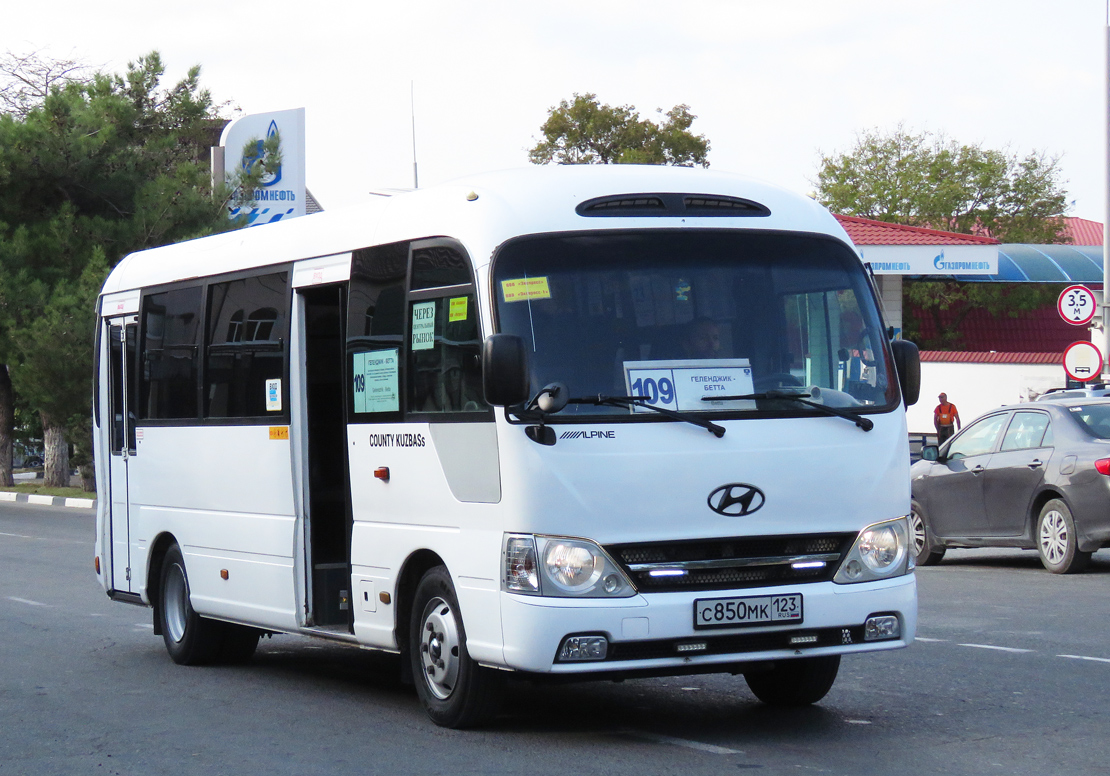 Краснодарский край, Hyundai County Kuzbass № С 850 МК 123