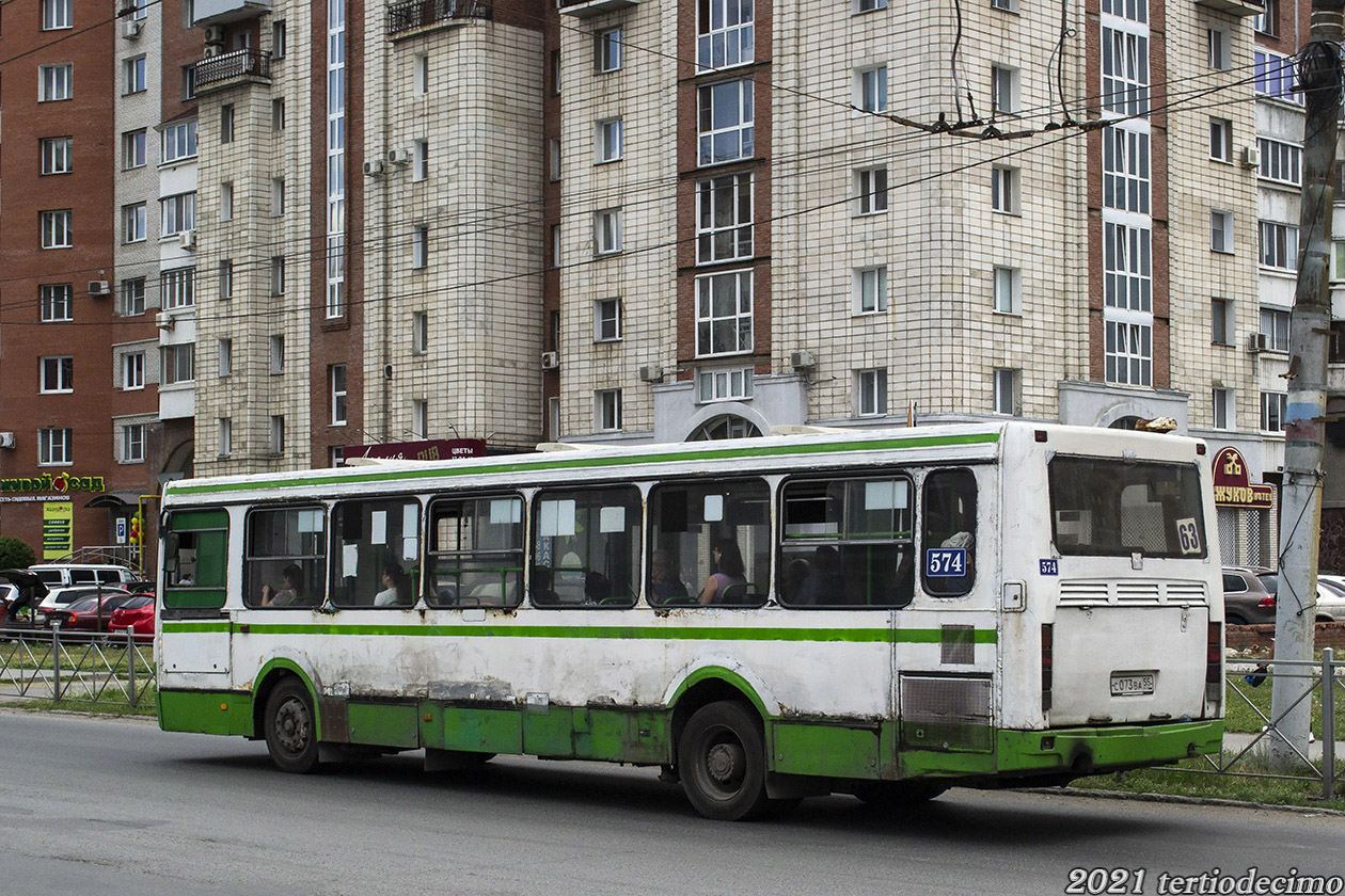 Omsk region, LiAZ-5256.45 č. 574