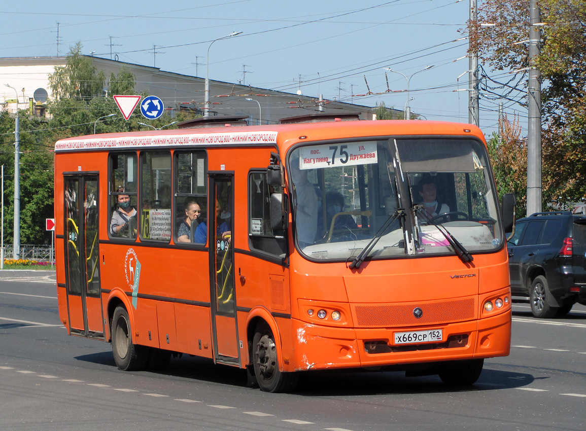 Нижегородская область, ПАЗ-320414-05 "Вектор" № Х 669 СР 152