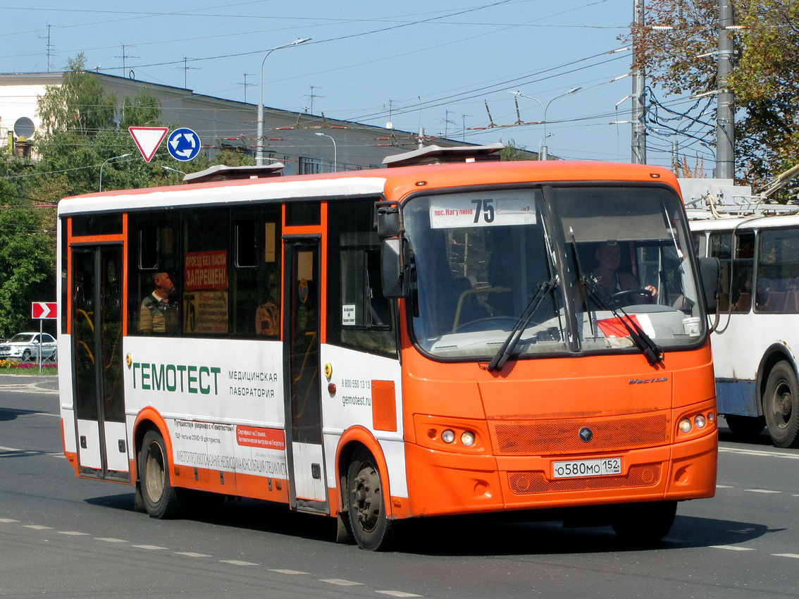 Нижегородская область, ПАЗ-320414-05 "Вектор" (1-2) № О 580 МО 152