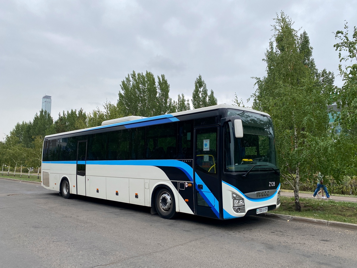 Astana, IVECO Crossway LINE 13M (SaryarkaAvtoProm) č. Z128