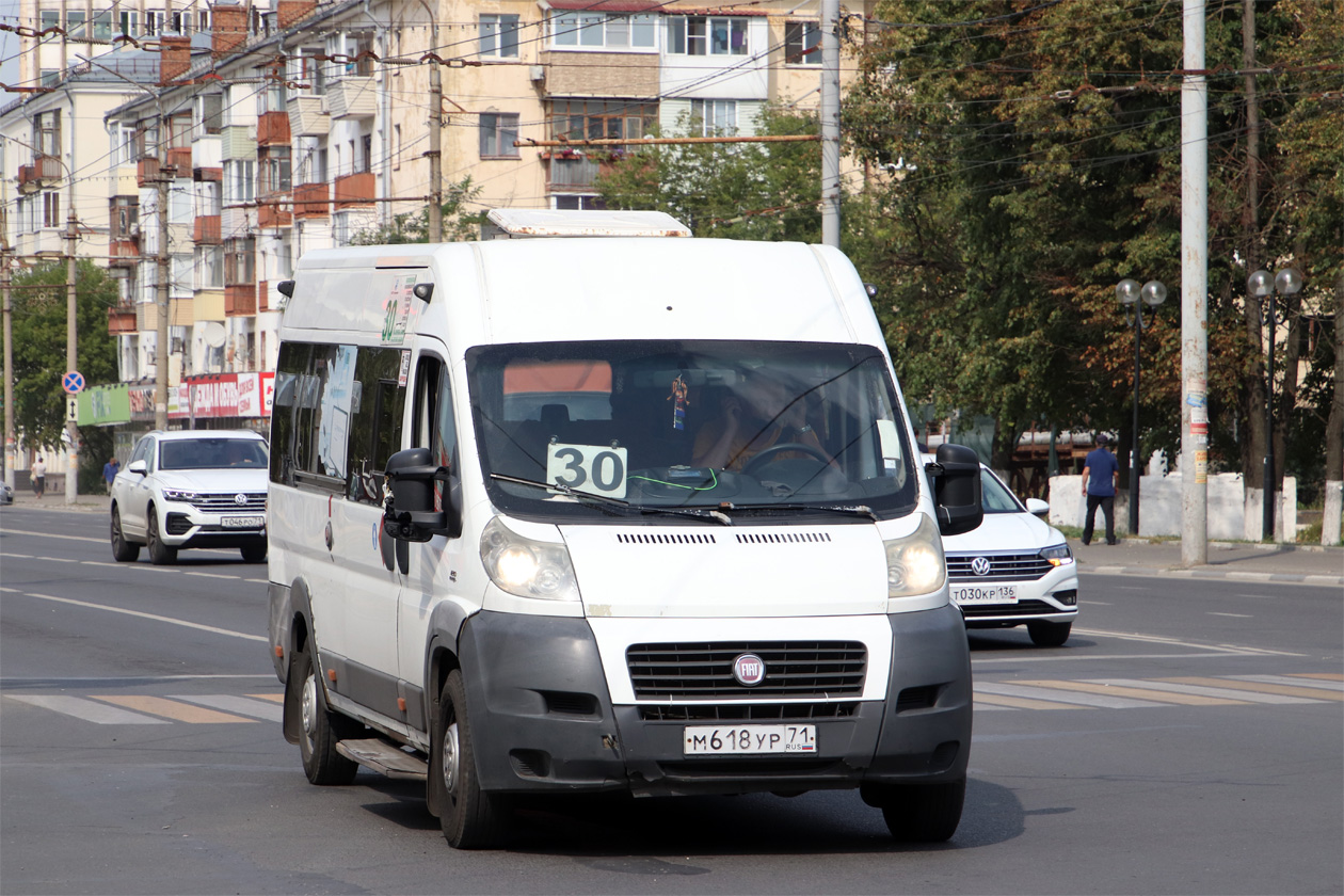 Тульская область, Нижегородец-FST613 (FIAT Ducato) № М 618 УР 71