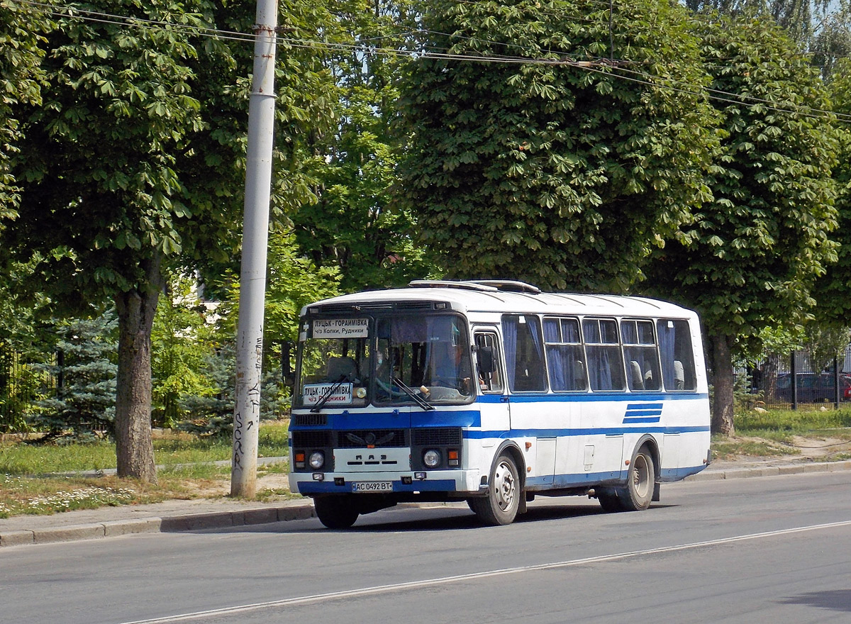 Волынская область, ПАЗ-4234 № AC 0492 BT