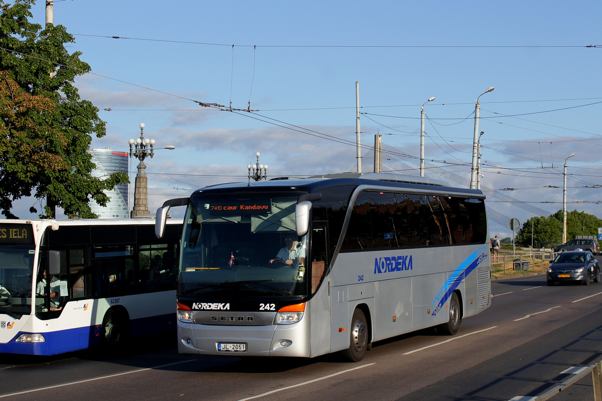 Латвия, Setra S415HD facelift № 242