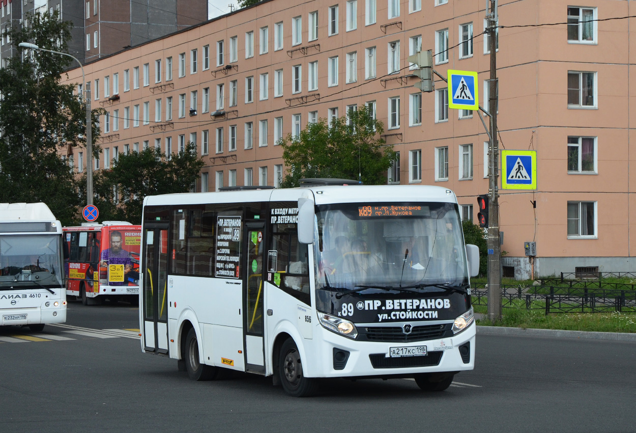 Санкт-Петербург, ПАЗ-320435-04 "Vector Next" № 856