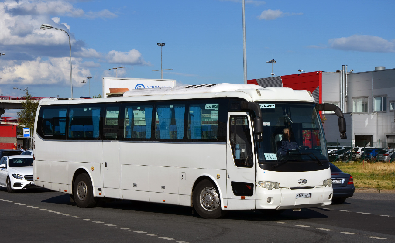 Санкт-Петербург, Heke JAC HK6120 № Т 386 ТО 178 Санкт-Петербург, Heke JAC HK6120 № Т 386 ТО 178