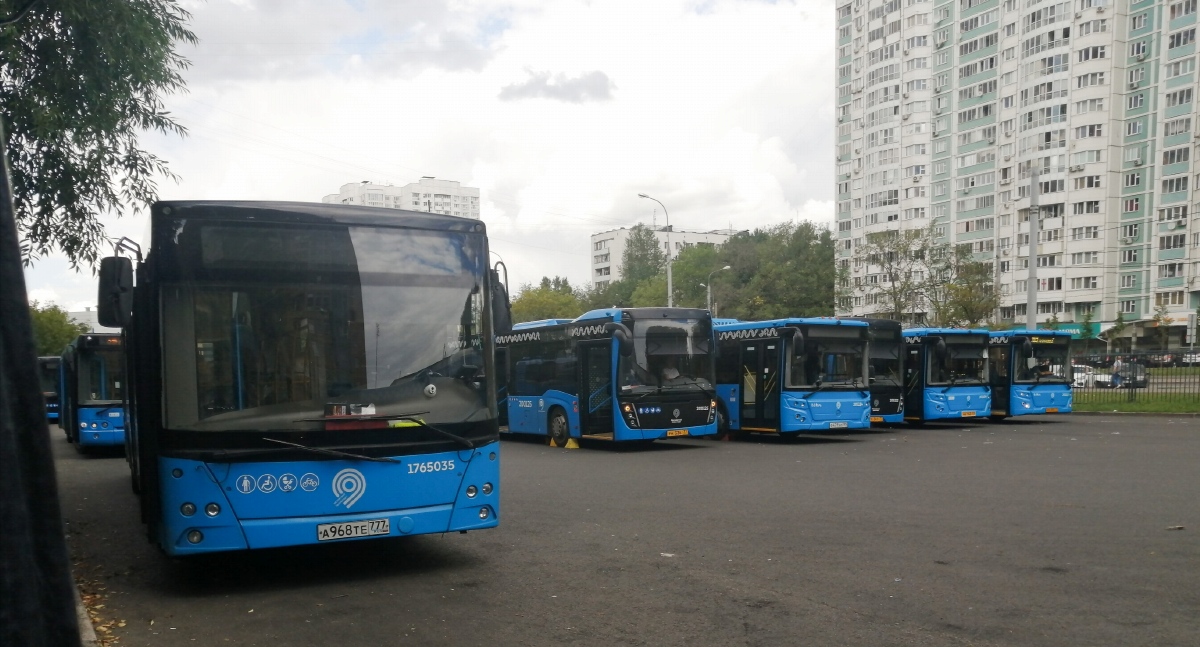 Moszkva — Bus stations