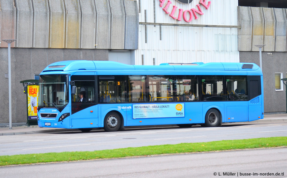 Швеция, Volvo 7900 Hybrid № 344