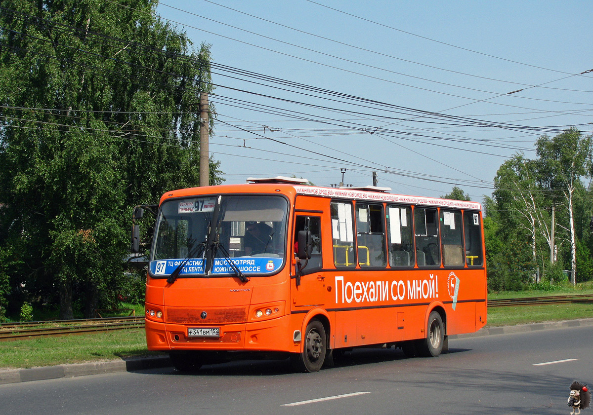 Нижегородская область, ПАЗ-320414-05 "Вектор" № Р 341 ВМ 152