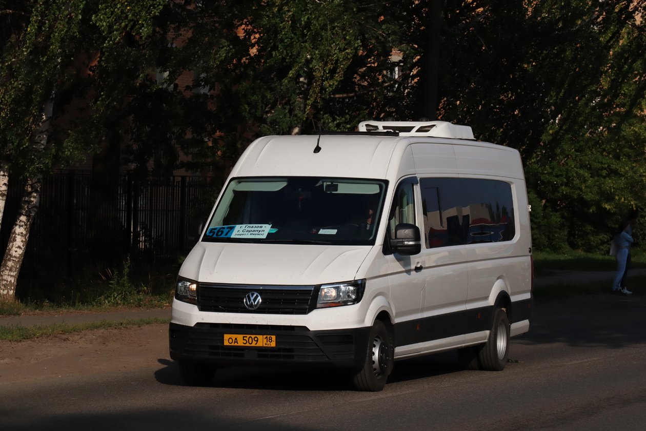 Удмуртия, Луидор-223902 (Volkswagen Crafter) № ОА 509 18