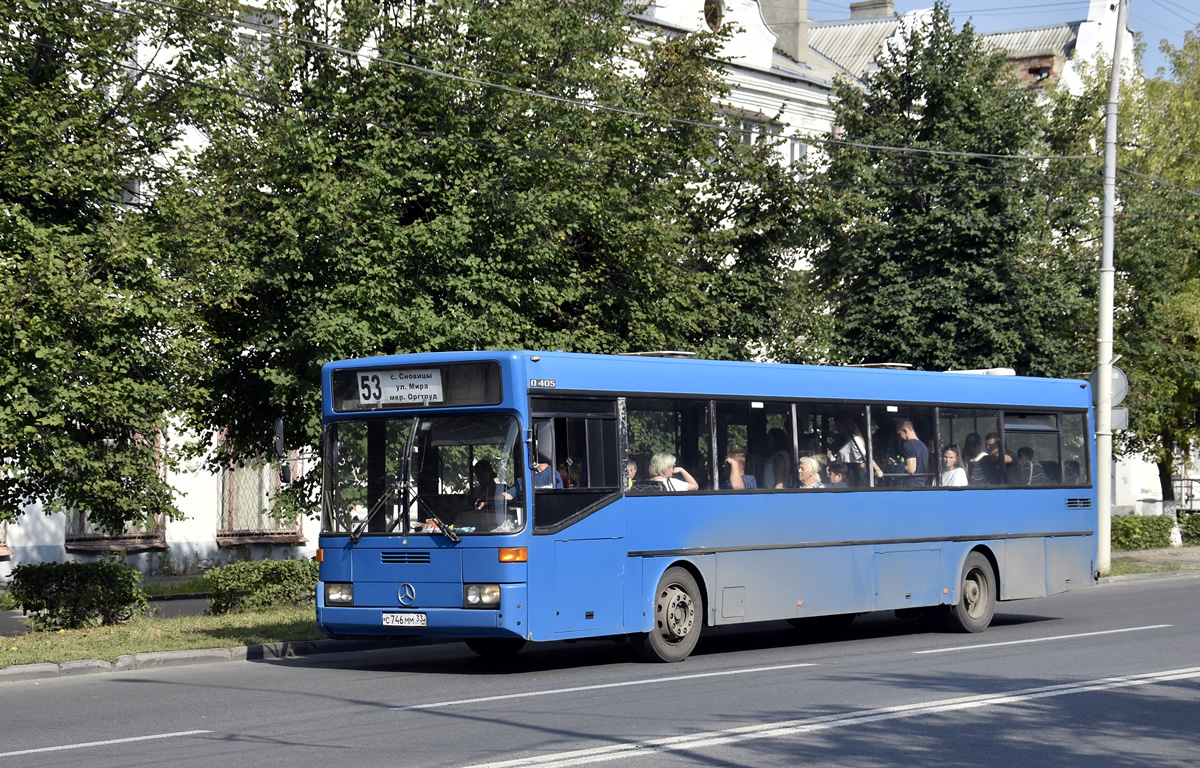 Владимирская область, Mercedes-Benz O405 № С 746 ММ 33