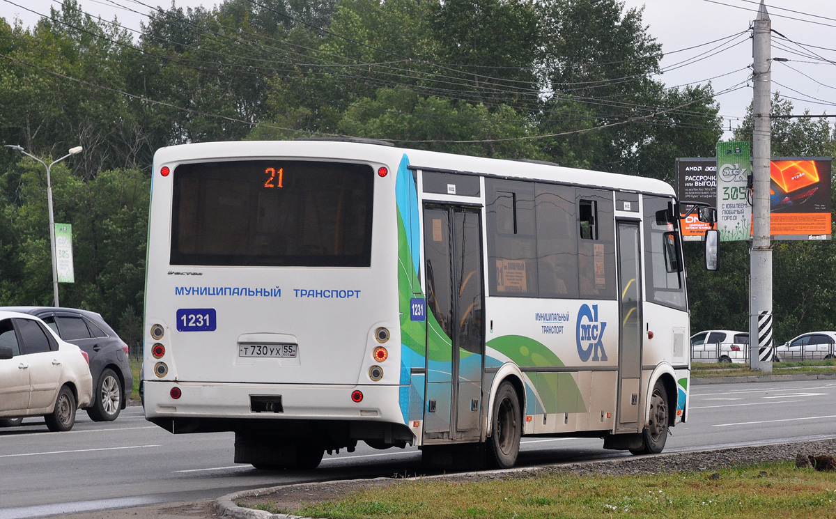 Омская область, ПАЗ-320414-04 "Вектор" (1-2) № 1231