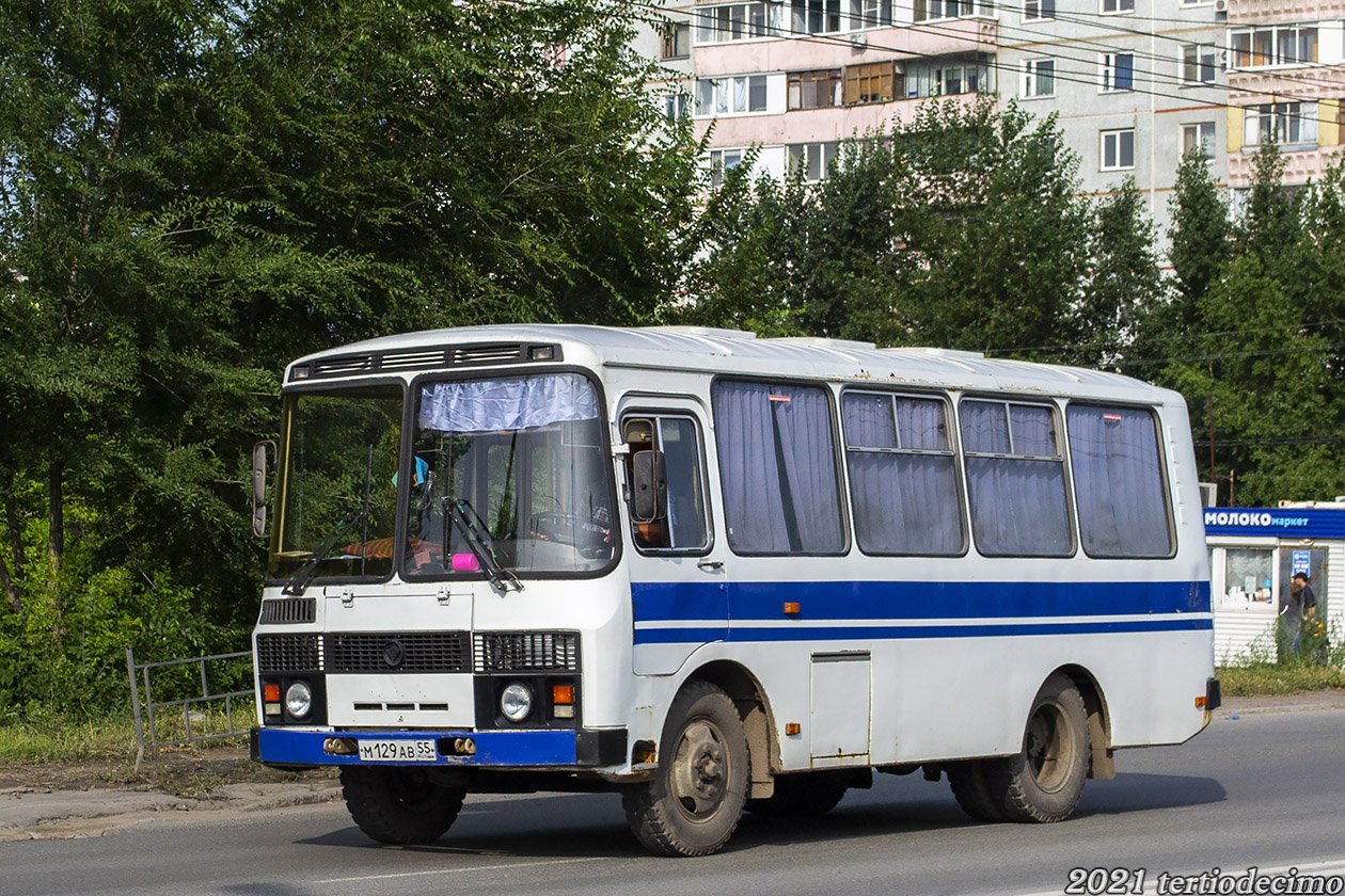 Омская область, ПАЗ-32054 № 203