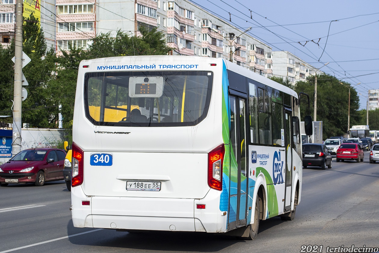 Omsk region, PAZ-320435-04 "Vector Next" # 340