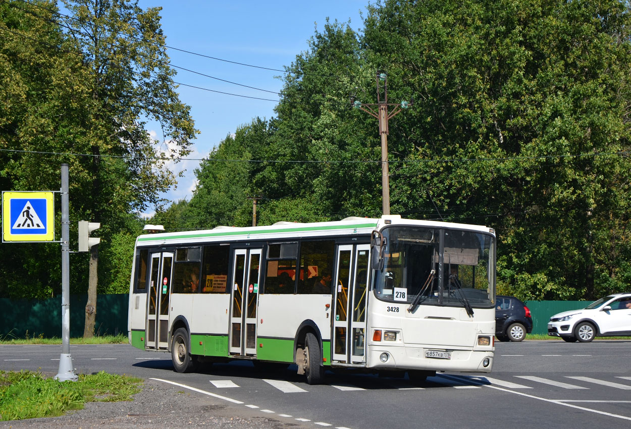 Санкт-Петербург, ЛиАЗ-5293.53 № 3428