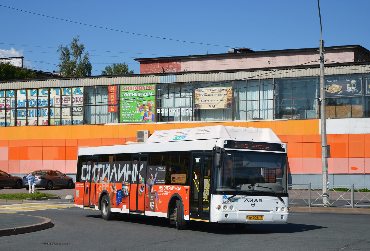 Санкт-Петербург, ЛиАЗ-5292.67 (CNG) № 4480