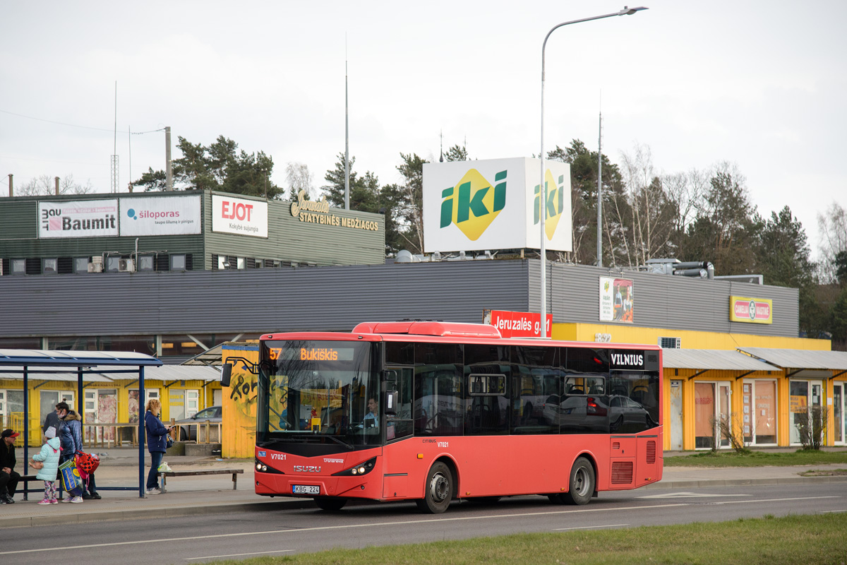 Литва, Anadolu Isuzu Citibus (Yeni) № V7021