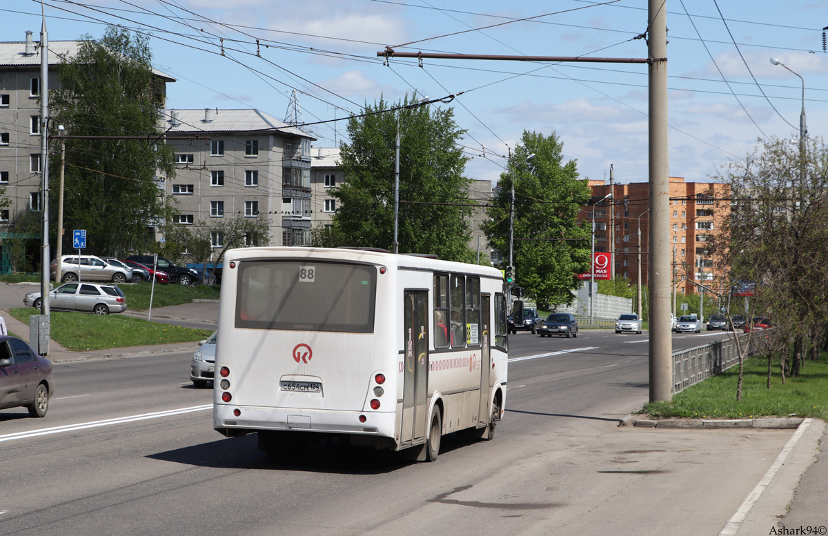 Красноярский край, ПАЗ-320414-05 "Вектор" (1-2) № С 654 СМ 124