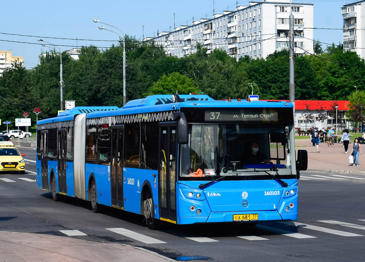 Moskau, LiAZ-6213.65 Nr. 160103