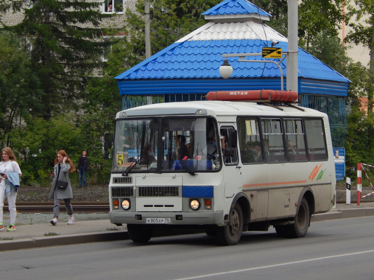 Томская область, ПАЗ-32054 № К 805 ЕР 70