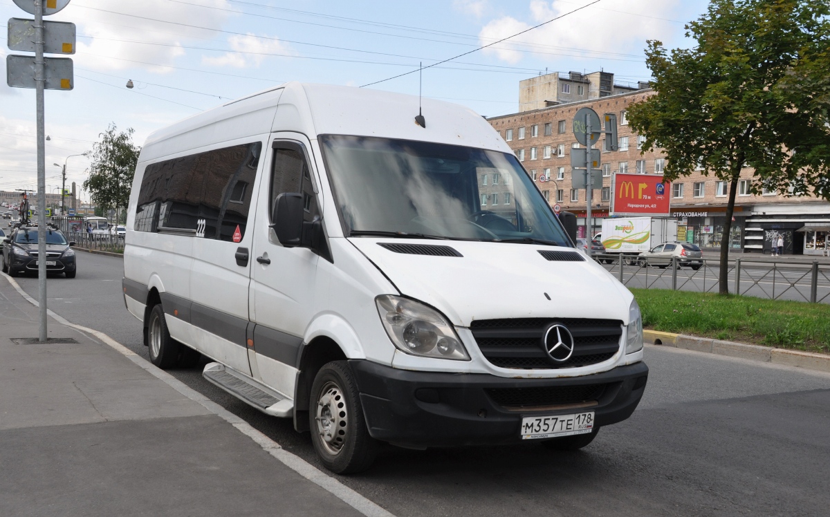 Санкт-Петербург, Луидор-22360C (MB Sprinter) № М 357 ТЕ 178