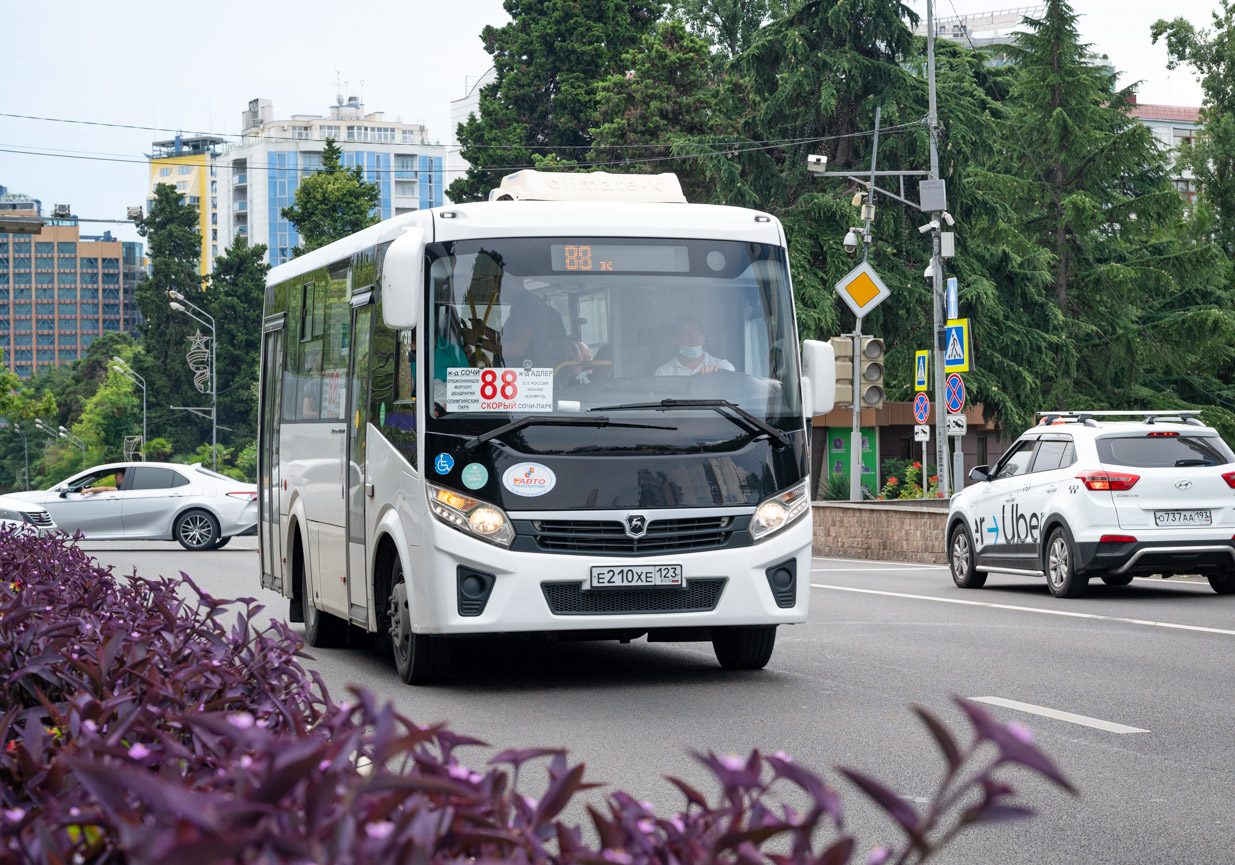 Краснодарский край, ПАЗ-320435-04 "Vector Next" № Е 210 ХЕ 123