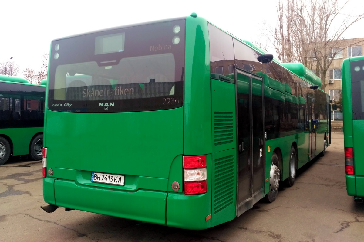 Одесская область, MAN A26 Lion's City LL NL313-15 CNG № BH 7413 KA