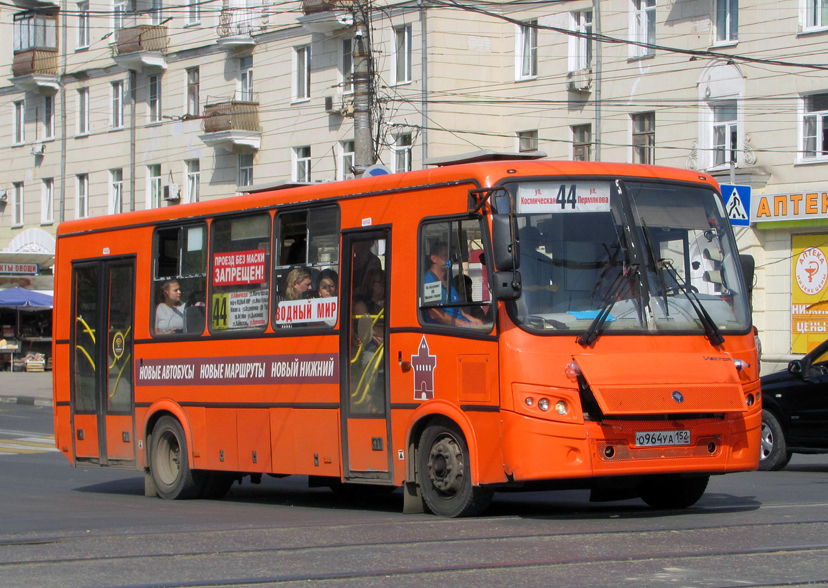 Nizhegorodskaya region, PAZ-320414-05 "Vektor" (1-2) # О 964 УА 152