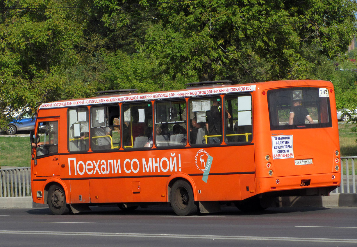 Нижегородская область, ПАЗ-320414-05 "Вектор" № О 331 ХМ 152