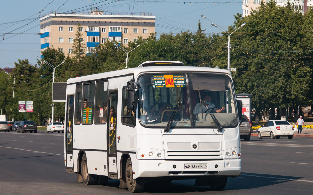 Башкортостан, ПАЗ-320302-11 № А 803 КУ 702