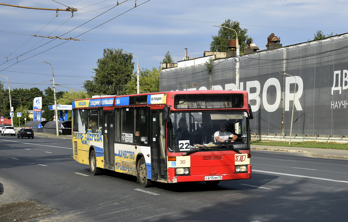 Владимирская область, Mercedes-Benz O405N2 № С 615 ММ 33