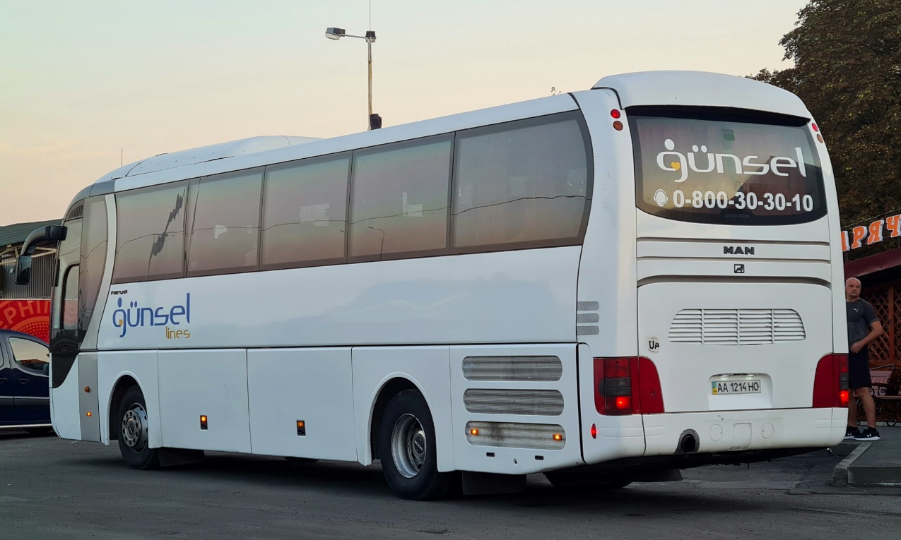 Киев, MAN R07 Fortuna RHC414 № AA 1214 HO