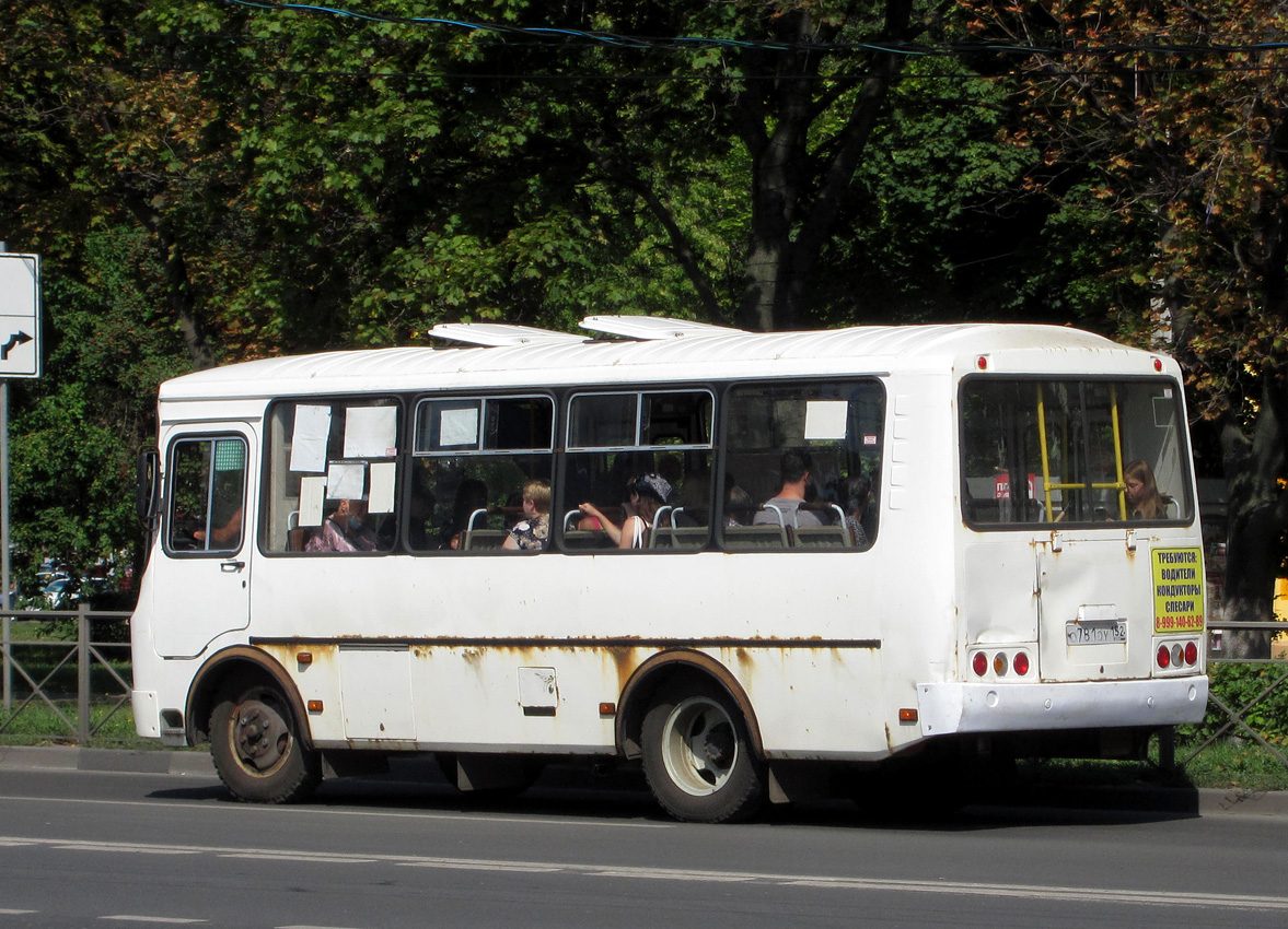 Нижегородская область, ПАЗ-32054 № О 781 ОУ 152