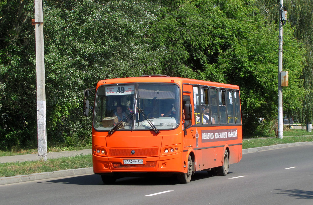 Obwód niżnonowogrodzki, PAZ-320414-05 "Vektor" (1-2) Nr О 862 СУ 152