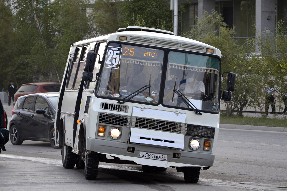 Саха (Якутия), ПАЗ-32054 № В 581 МО 14