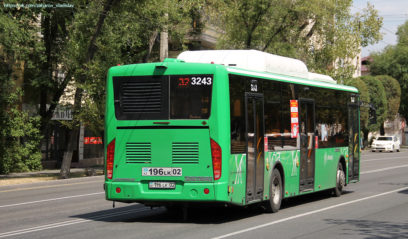 Алматы, Zhong Tong LCK6125HGAN № 3243