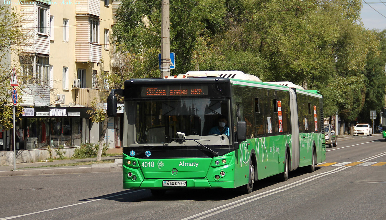 Almaty, LiAZ-6213.65 Nr. 4018