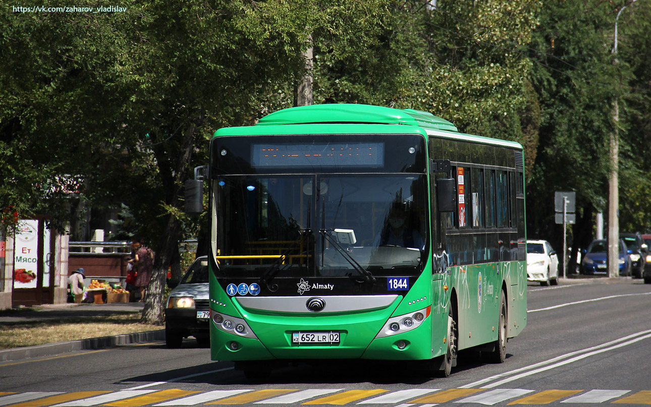 Алматы, Yutong ZK6118HGA № 1844