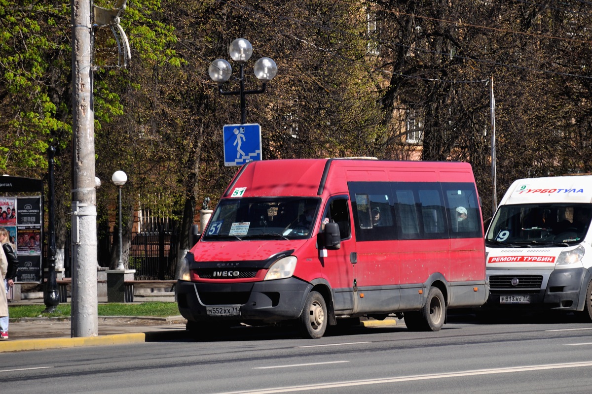 Тульская область, IVECO Daily 50C15V № М 552 ХХ 71