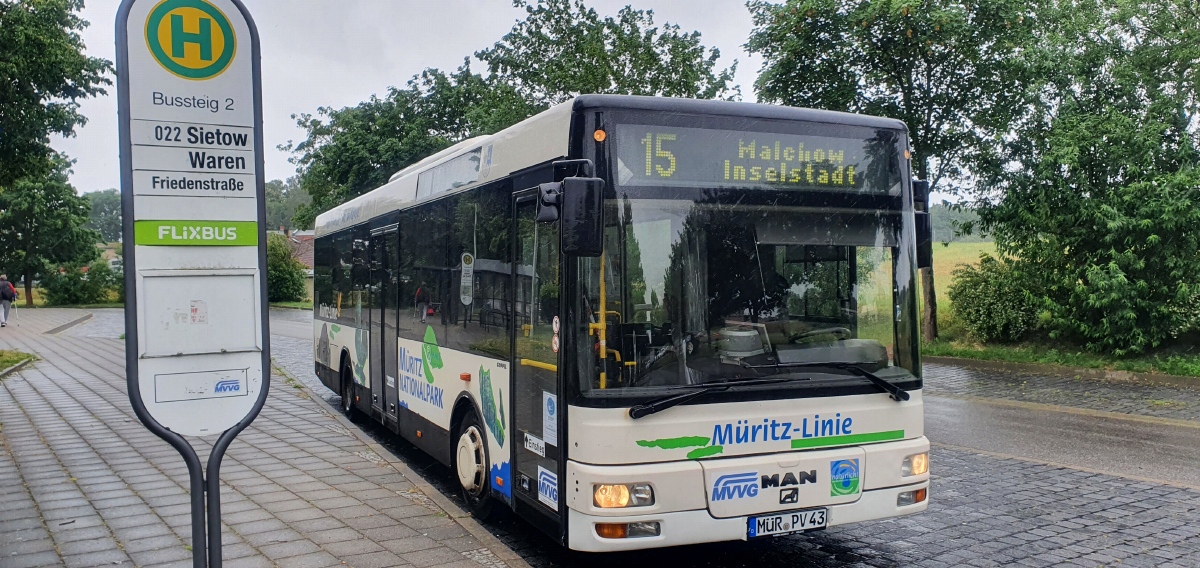 Мекленбург-Передняя Померания, Göppel (MAN A66 NM223) № MÜR-PV 43