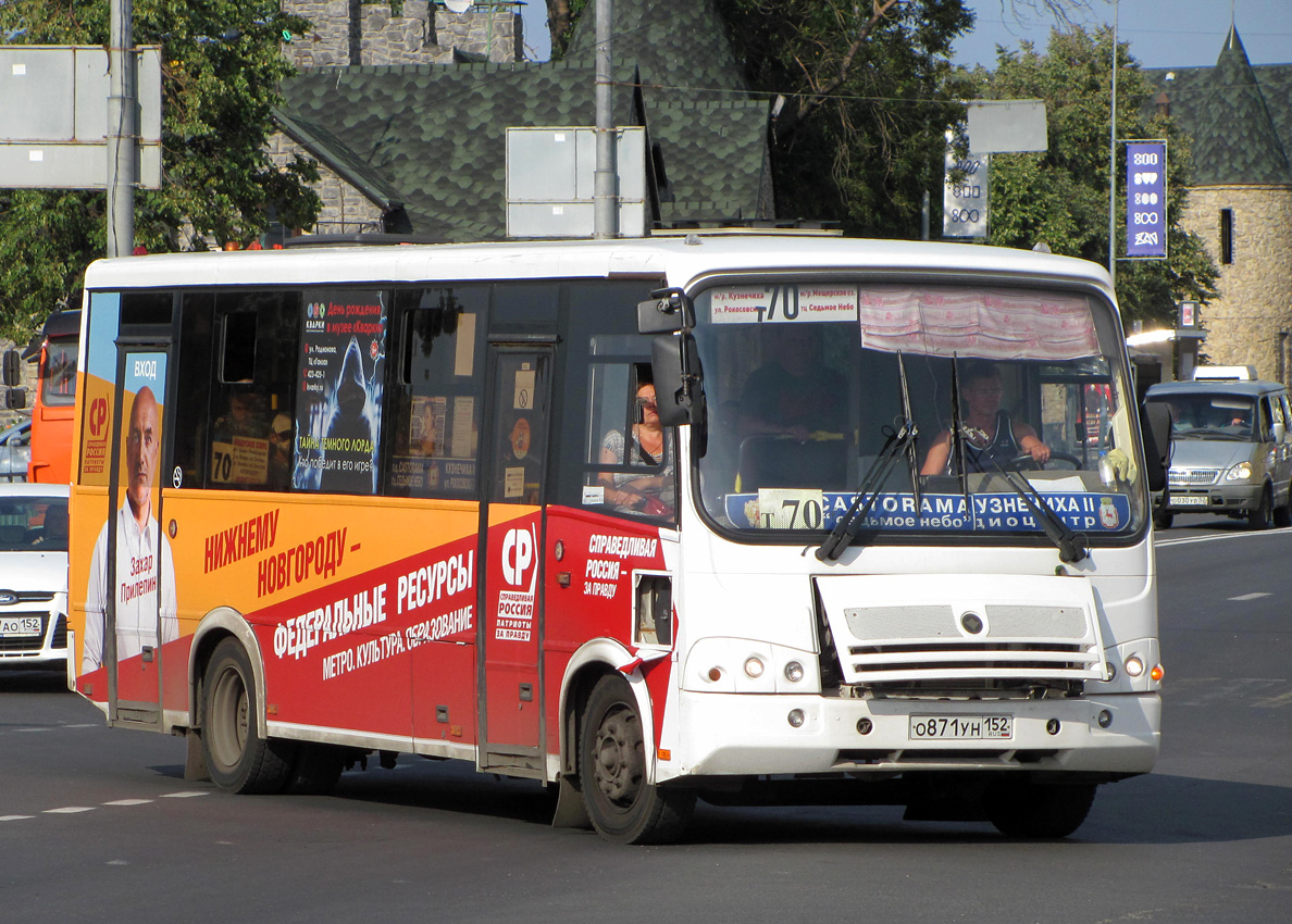 Nizhegorodskaya region, PAZ-320412-05 č. О 871 УН 152