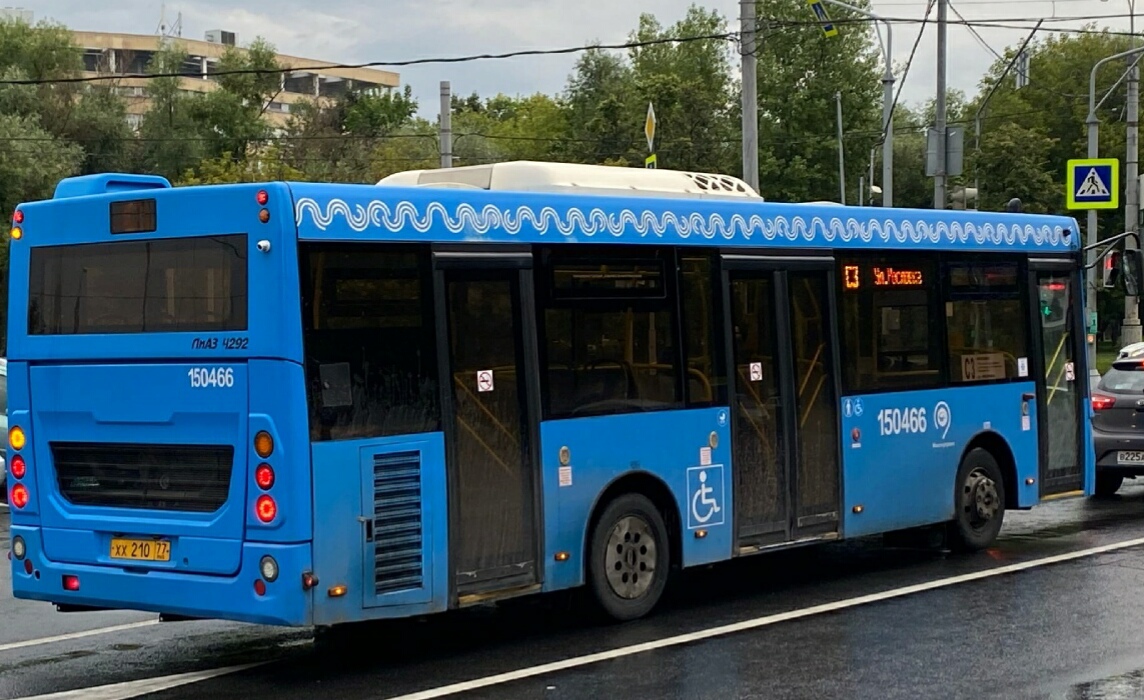 Moskva, LiAZ-4292.60 (1-2-1) č. 150466