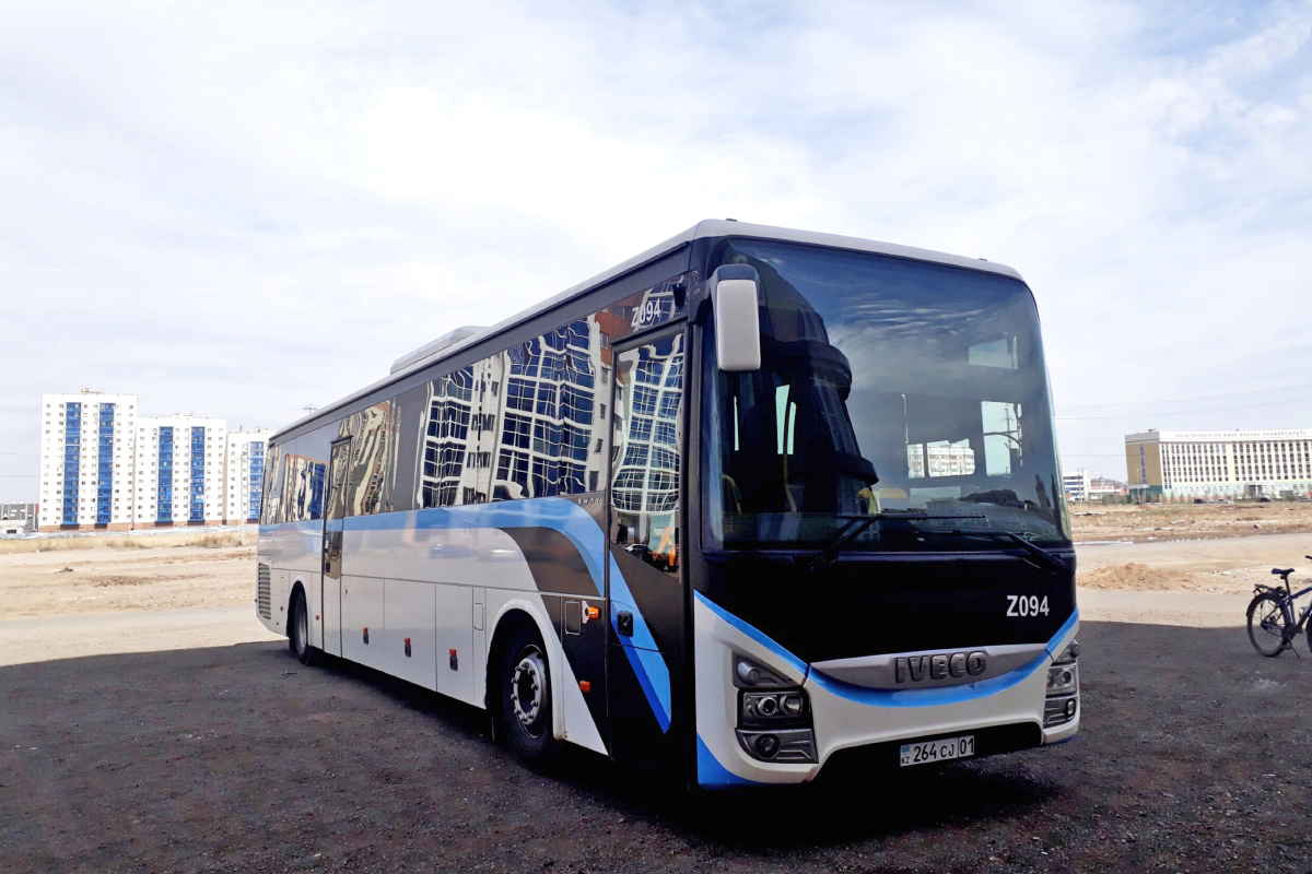 Астана, IVECO Crossway LINE 13M (СарыаркаАвтоПром) № Z094