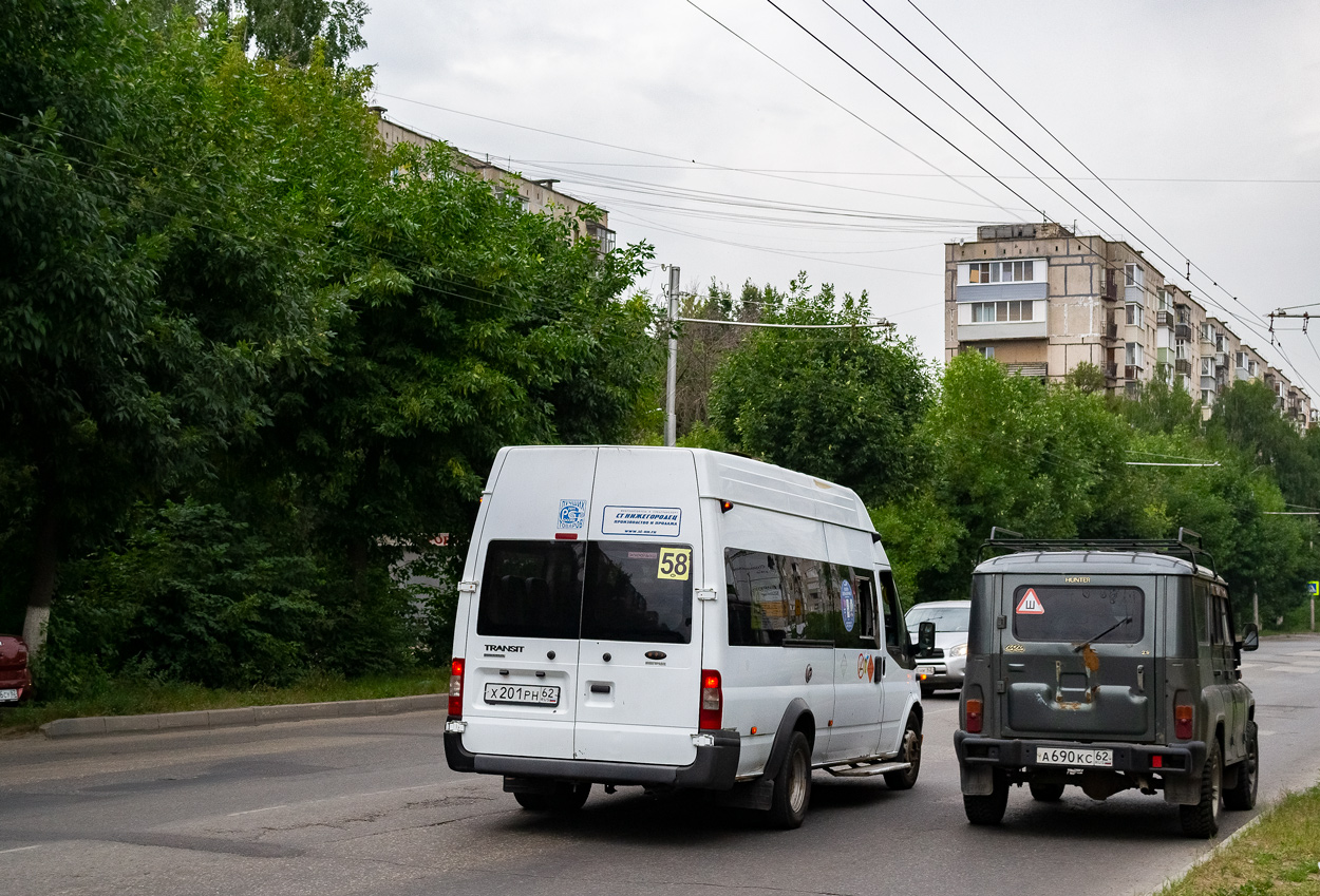 Рязанская область, Нижегородец-222709  (Ford Transit) № Х 201 РН 62