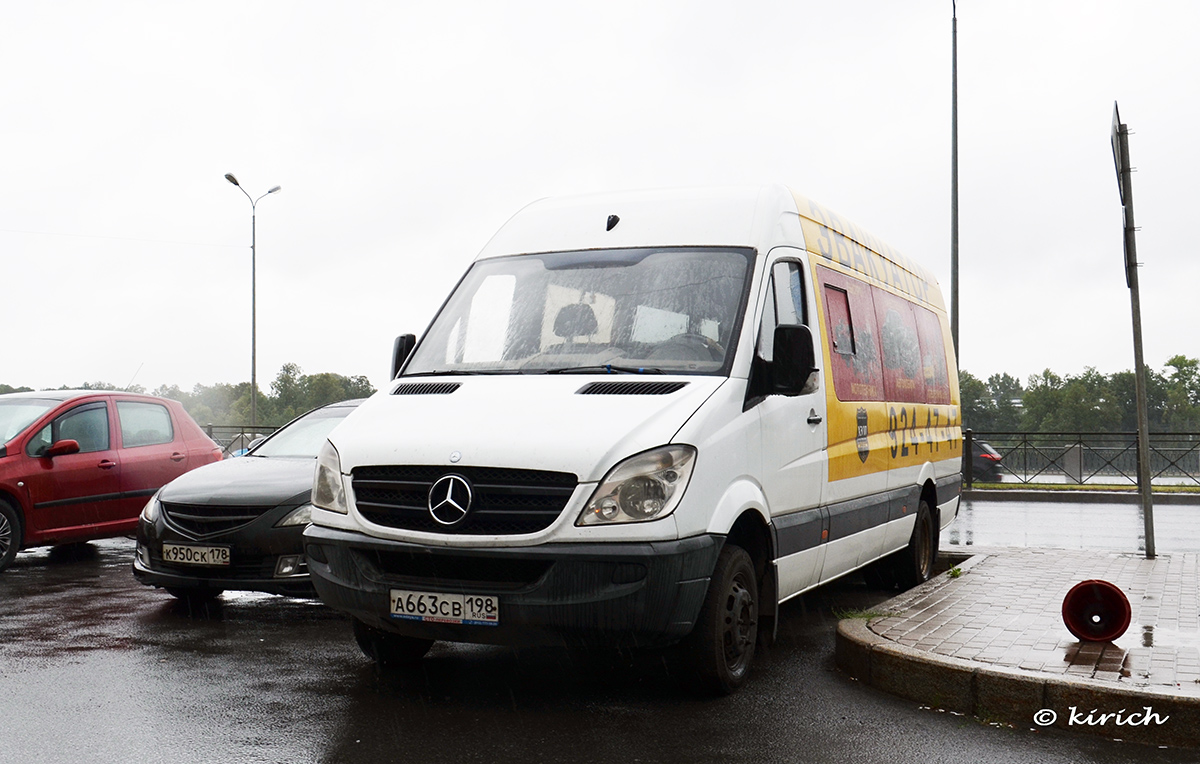 Ленінградская вобласць, Луидор-22360C (MB Sprinter) № А 663 СВ 198