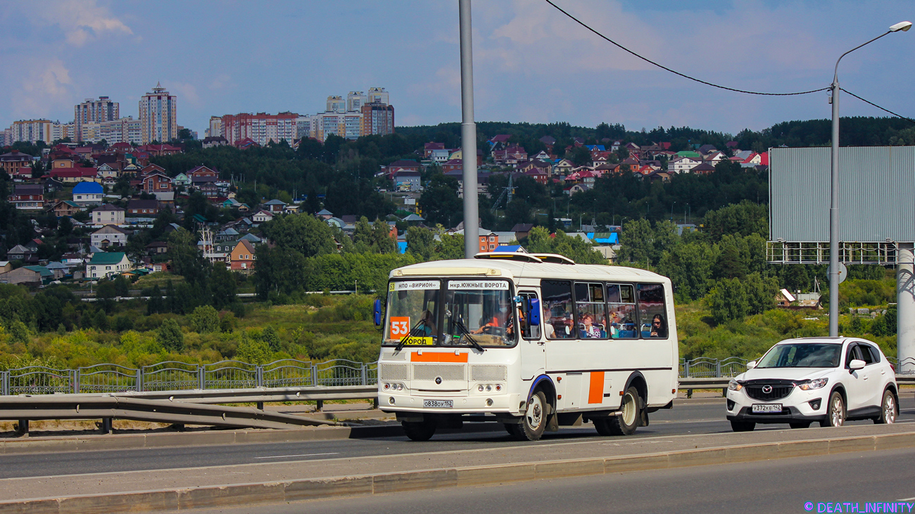 Томская область, ПАЗ-32054 № О 838 ОУ 152