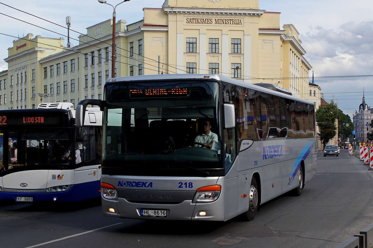 Латвия, Setra S415UL № 218