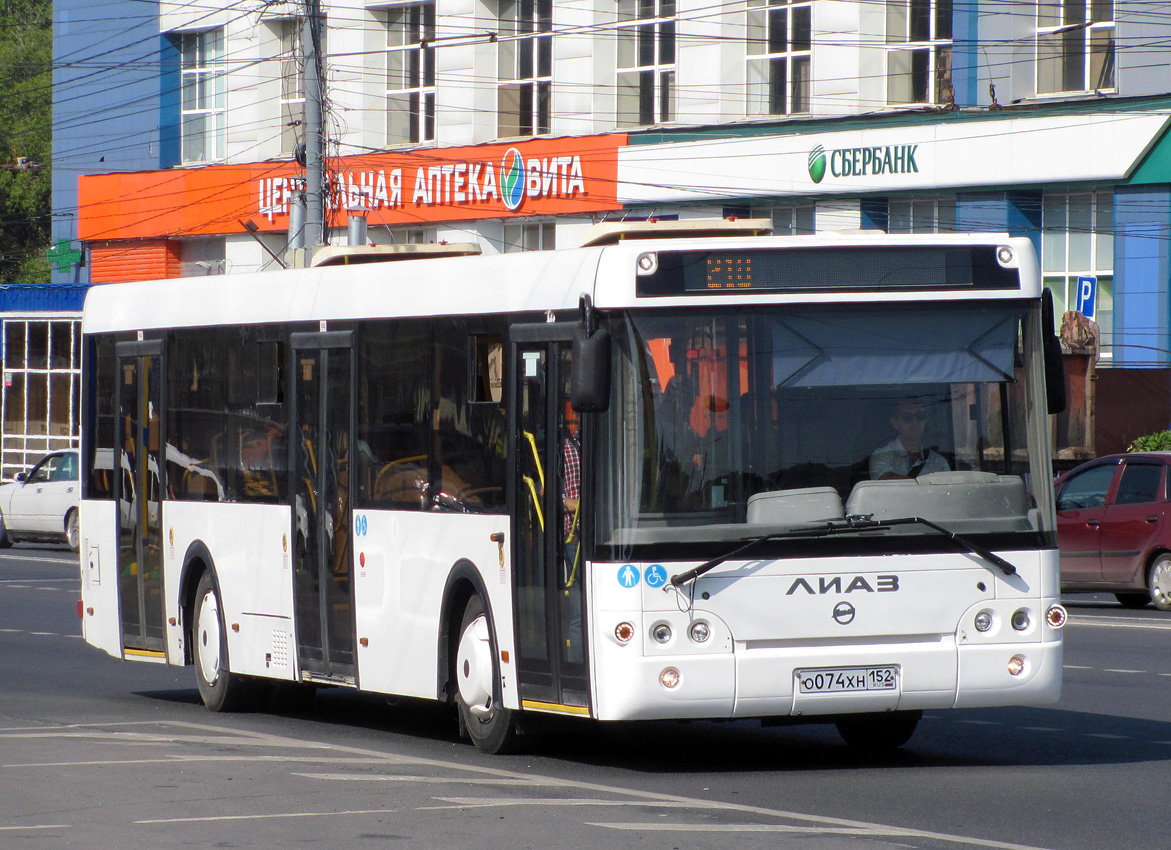 Nizhegorodskaya region, LiAZ-5292.65 № О 074 ХН 152